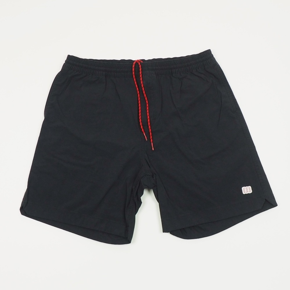 Topo Designs Global Shorts Mens XL Black Nylon Blend Outdoor Trail Hiking Tech